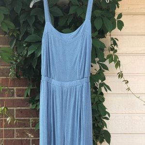 Blue Polka Dot Romper